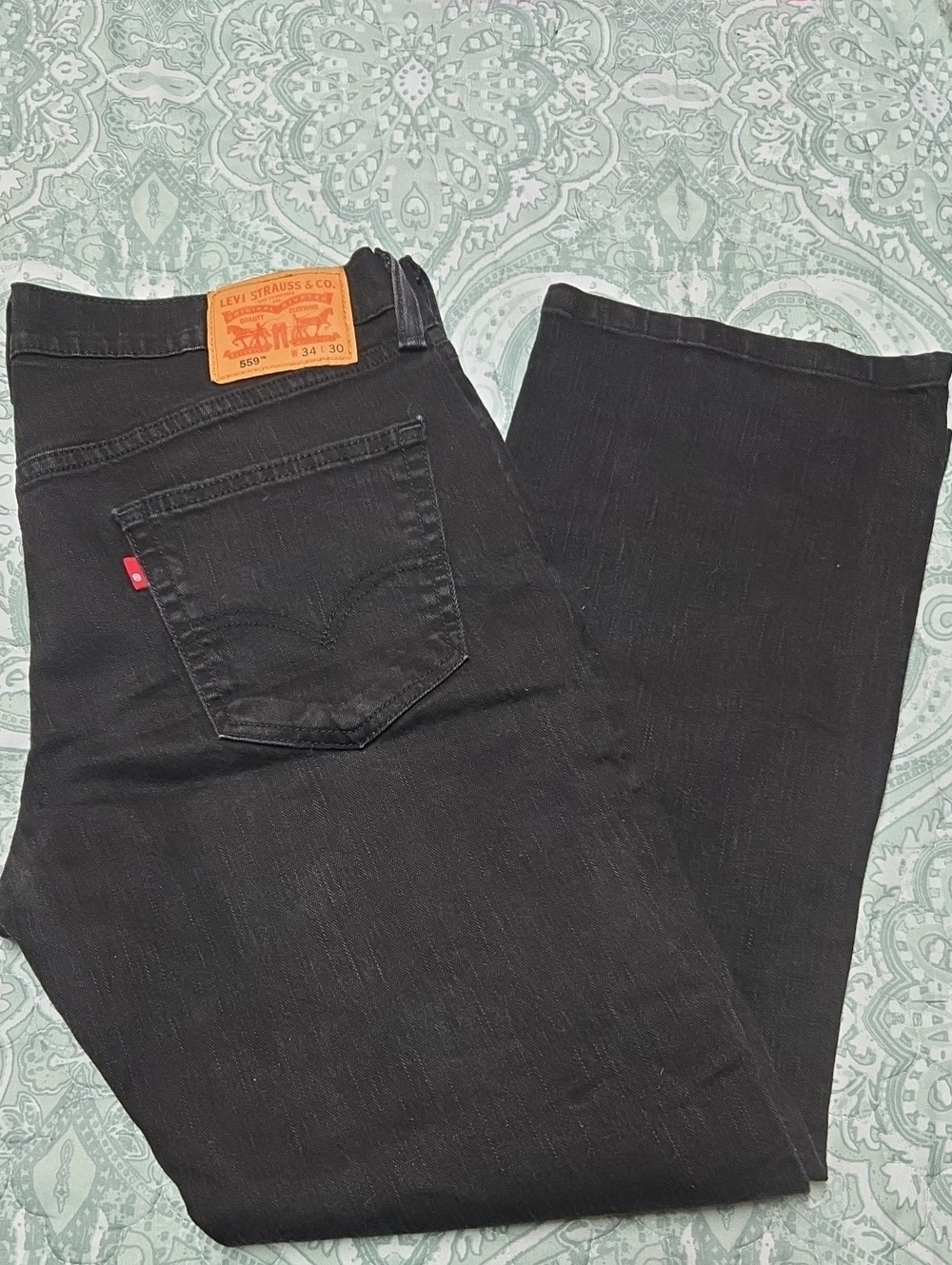 Levi's Men's Black Bootcut Jeans